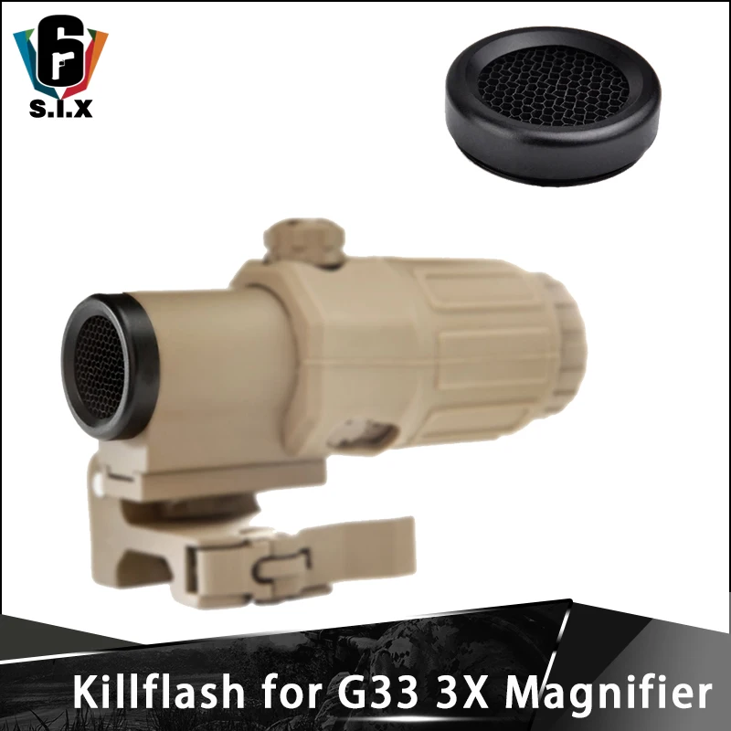 Killflash Kill Flash для страйкбола G33 3X лупа с переключателем на сторону STS