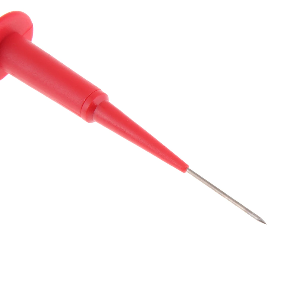 2 Pack Needle Piercing Tester Test Probes with 4mm Banana Socket for Multimeter for Car Auto Maintainance