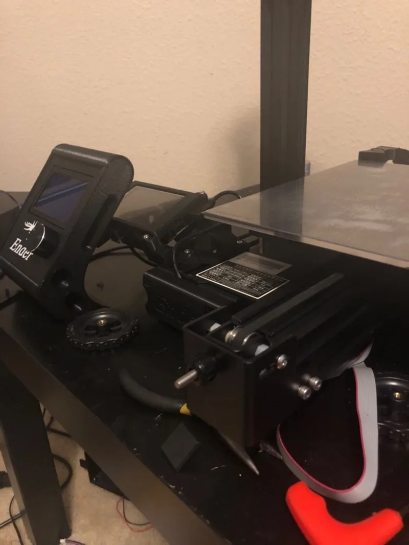 1 шт. Creality ENDER 3 Pro upgrade metal black color Y axis набор натяжителей ремня безопасности Ender