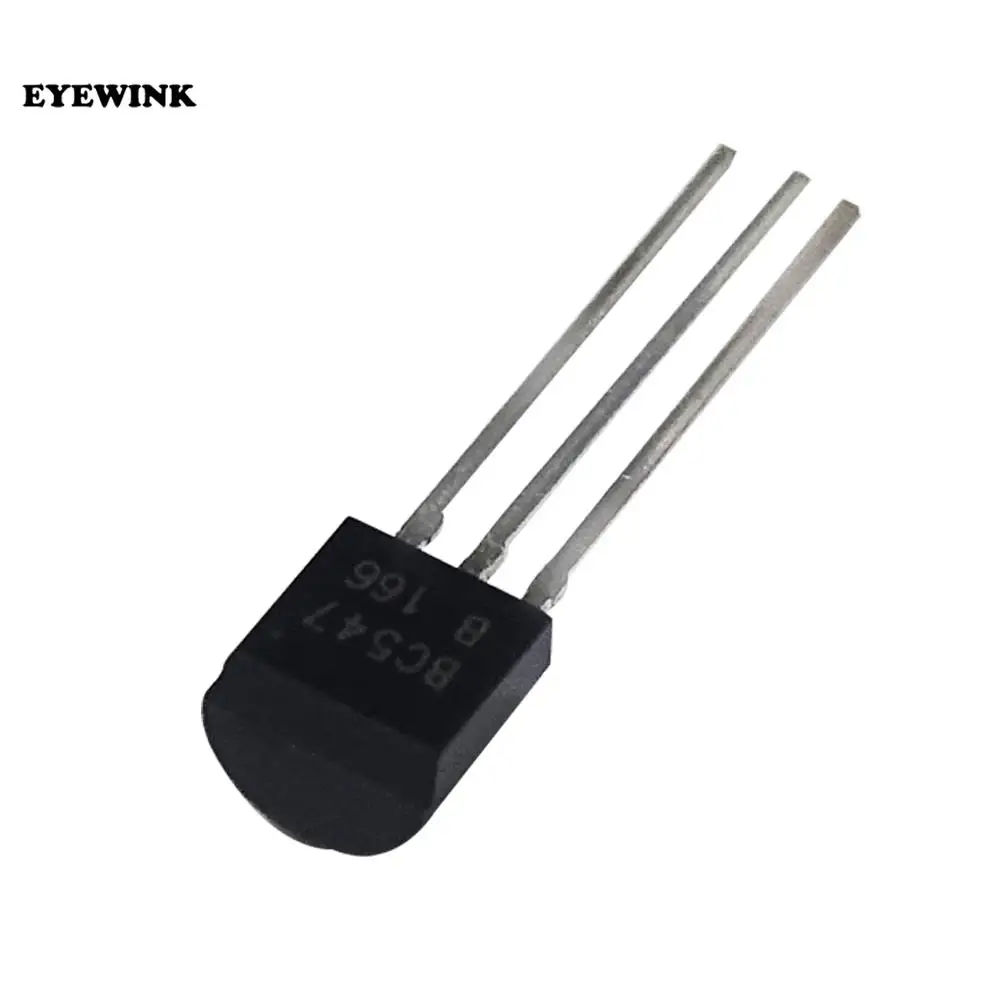 Транзистор для триодов BC547 in-line TO-92 0 1a 45V NPN 100 шт. | Электронные компоненты и