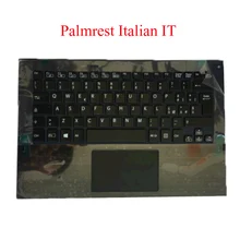 Ноутбук Упор для рук это Великобритания клавиатура для SONY VAIO PRO11 SVP11 серии тачпад итальянский Великобритания