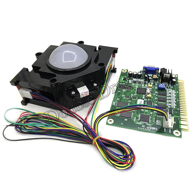 US $133.39 Tracking Ball Track Ball 60 in 1 Classic Arcade Game BoardWith USB Port Cable for Arcade Game MachineGame Machine Accessory