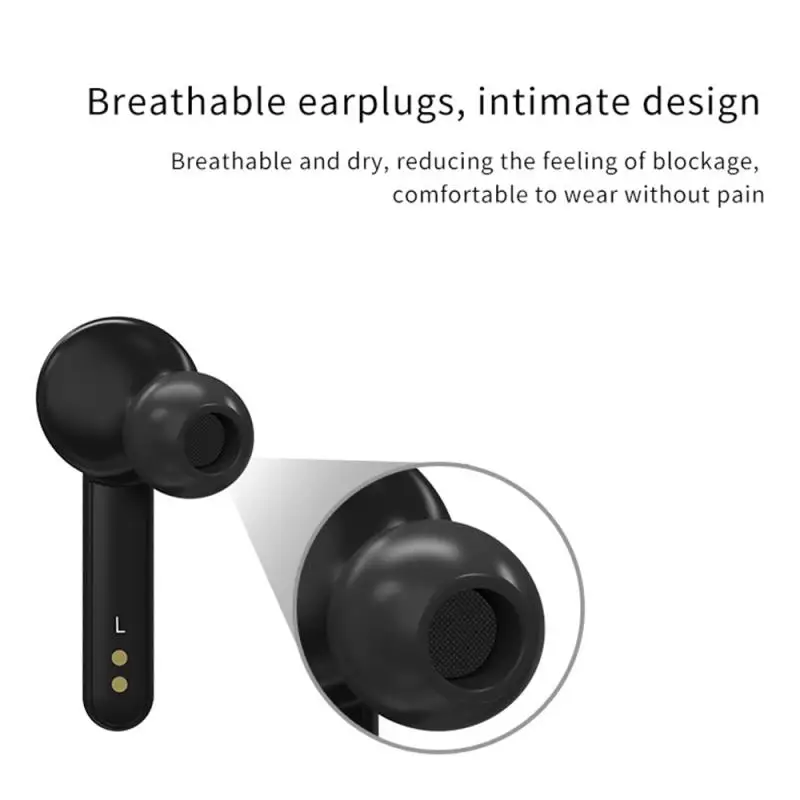 Mr NEW XY-7, Беспроводные спортивные наушники, Bluetooth V5.0, стерео, басы, Denoise, наушники TWS, гарнитура с длительной зарядкой, чехол, прочный