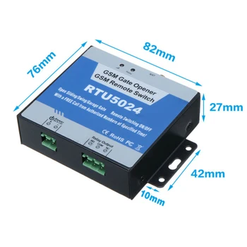 

Rtu5024 GSM Gate Door Opener Remote Controller Switch Phone Wireless Free Call