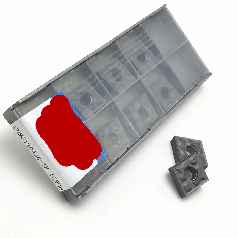 

ISC lathe tool CNMG120404 / 08-TF IC908 CNC lathe tool R0.4 finishing tool R0.8 semi-finishing tool.
