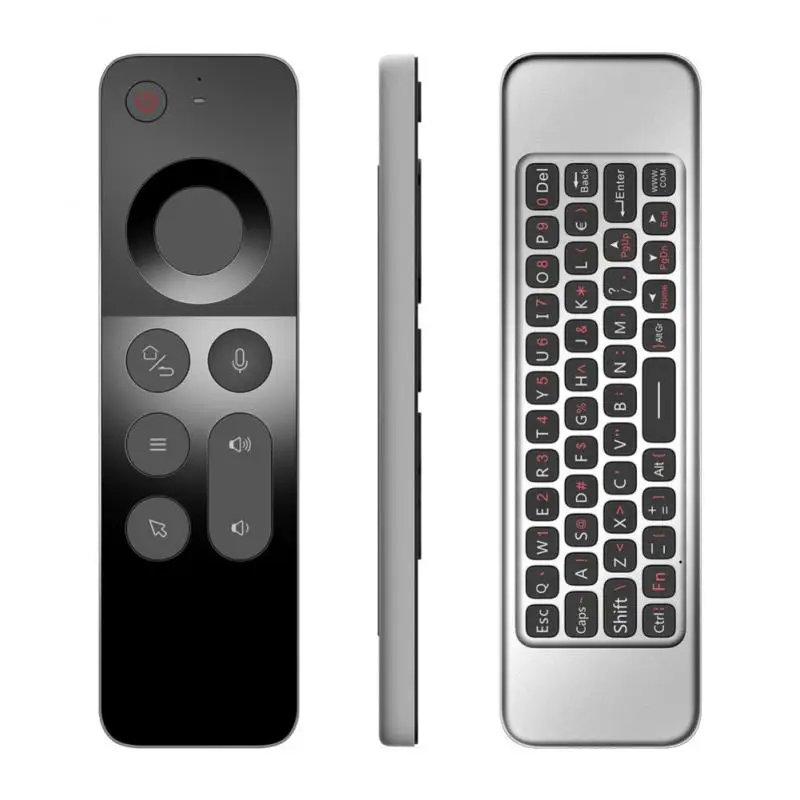 W3 2.4G Wireless Voice Air Mouse Remote Controller Mini Keyboard For Android TV BOX / Windows Mac OS Linux Gyroscope | Электроника