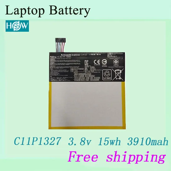 Высококачественный аккумулятор для ноутбука Asus C11P1327 MeMo Pad 7 Me170C ME170 K012 K017 FE170CG