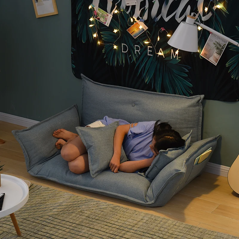 Складной Регулируемый ленивый напольный диван кровать японский татами став Mettress