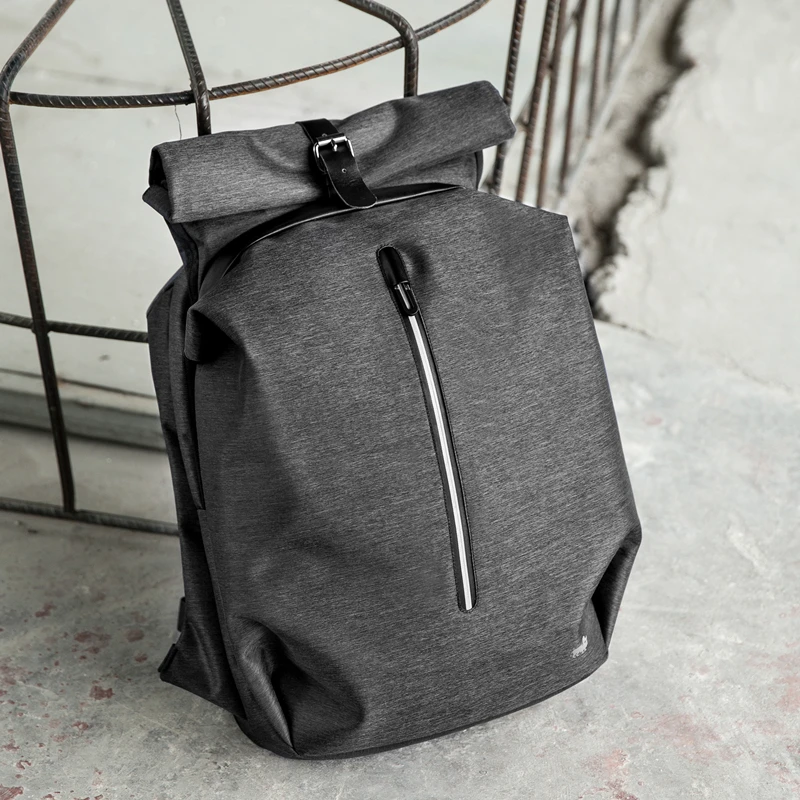 BISON DENIM модный рюкзак 17 дюймов школьный рюкзак для ноутбука Бизнес Рюкзак многослойная дорожная сумка Mochila N2873
