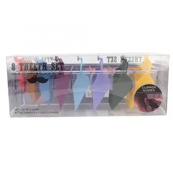 

Barber Accessories 8pcs Guide Comb Set Hair Clipper Cutting Tool Hair Styling Accessory For Hair Salon Hair Diffuser Quality