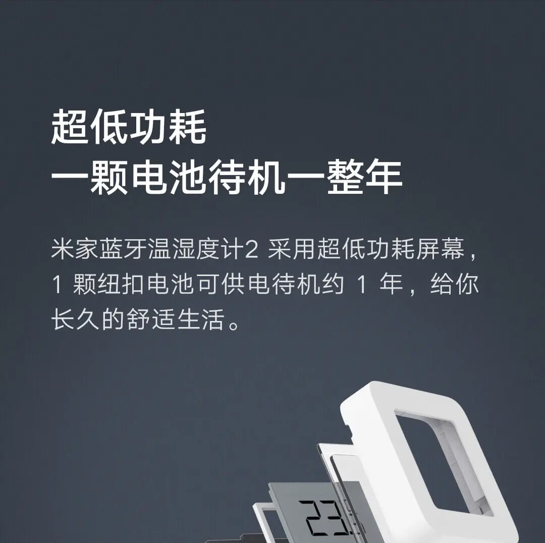 Xiaomi Mijia цифровой термометр с Bluetooth 2 беспроводной умный датчик температуры и влажности ЖК-экран цифровой измеритель влажности