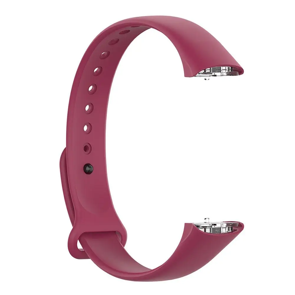 Wine Red Браслет Loopback замена ремешок для samsung Galaxy Fit SM-R370 многоцветный Силиконовый ремешок для часов Ремни - Цвет ремешка: Wine Red