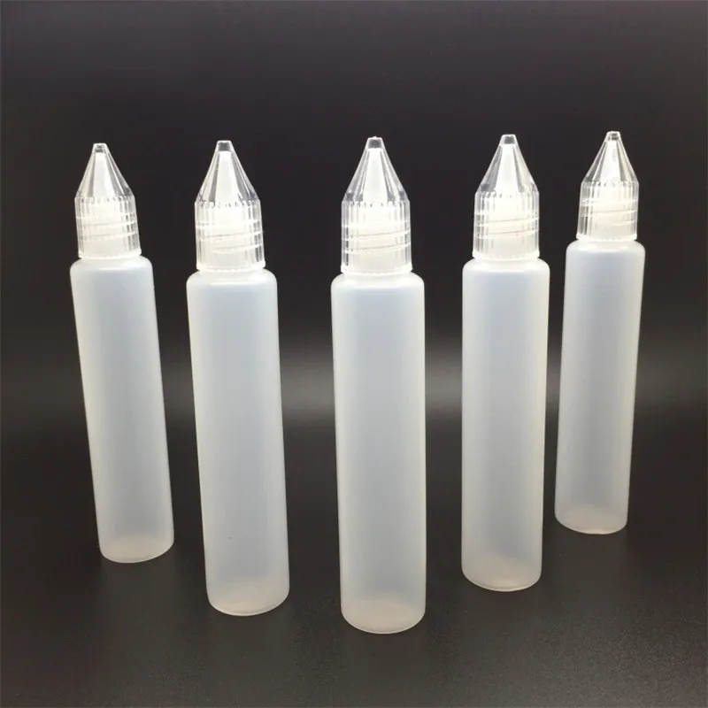 

1 Pcs Needle Tip 30ml Dropper Bottles Empty Plastic Liquid Bottle Free Shipping