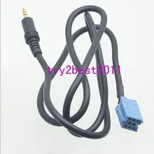 DHL/EMS 20 комплектов коннекторов 2 CT29BP02 Aux Входной адаптер Blaupunkt(Mini ISO Blue) 3,5 мм Jack-C1