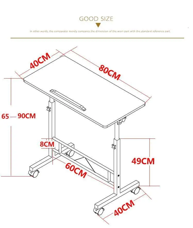 Офисные Escritorio поддержка Ordinateur переносная люлька лоток Pliante Регулируемая подставка для ноутбука прикроватный стол исследование