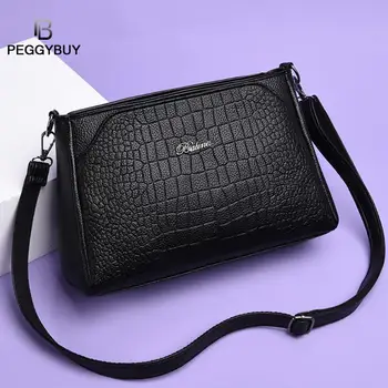 

Multi-function PU Leather Handbags Casual Solid Large Capacity Shopping Handbags Simple Top-handle Bags for Travel and Vacation