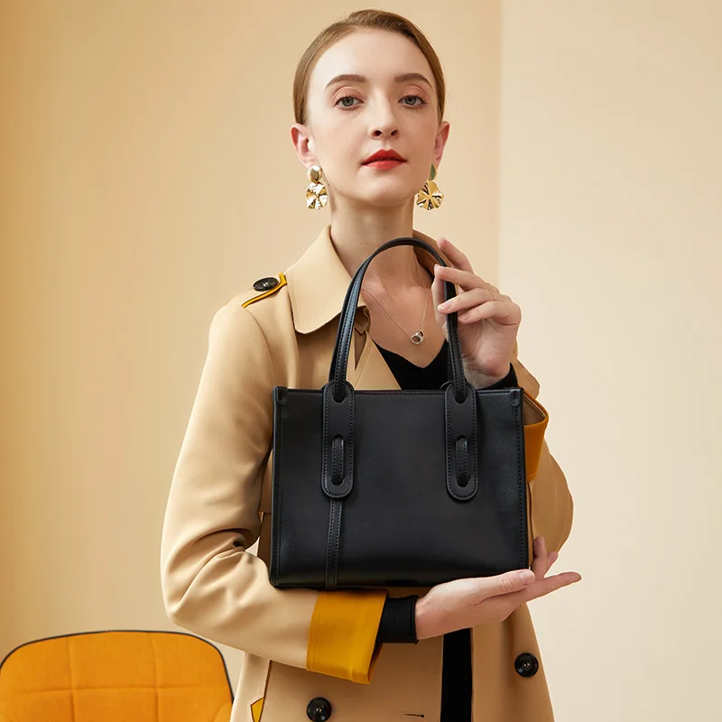 

Free Shipping 2023 New Arrival Winter Women's Fashion Large-capacity Bucket Bag Commuter Leather Handbags Travel Bags