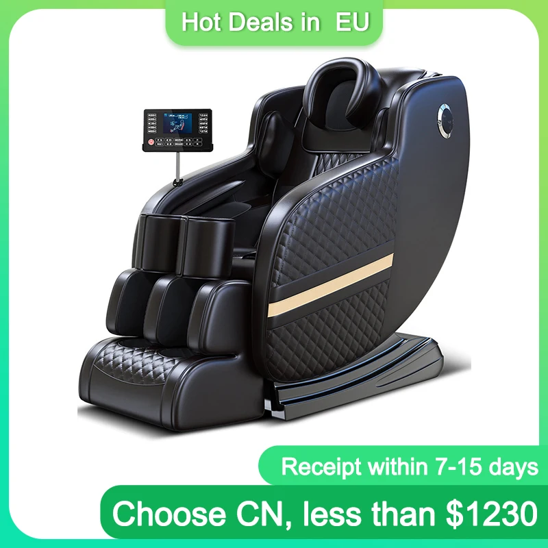 Hot Products! Luxury Intelligent Full-body multifunctional Zero-Gravity massage chairWormwood hot compress + Carbon fiber heatingi1