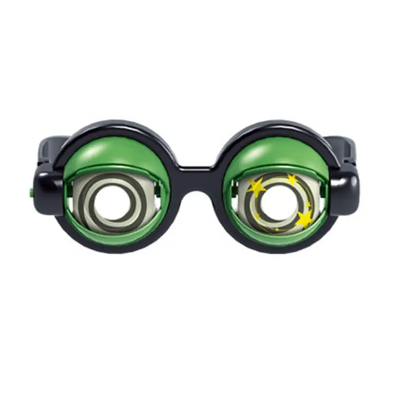 2 Crazy Eyes забавные детские игрушки креативные забавные игрушки для мальчиков и девочек пластиковые очки - Цвет: 2