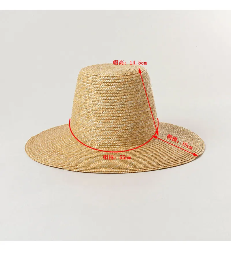 New Flat Top Wide Brim Beach Vacation 