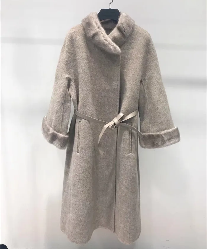 alpaca blanket coat