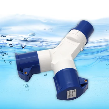 

3 Way 16 AMP 16A Splitter Plug Socket 3 Pin Waterproof Electrical Connector