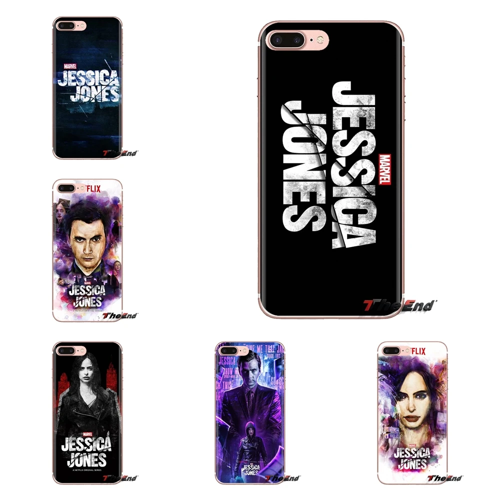 

For Xiaomi Mi4 Mi5 Mi5S Mi6 Mi A1 A2 5X 6X 8 9 Lite SE Pro Mi Max Mix 2 3 2S Jessica Jones Marvel Comics 2015 Soft Silicone Case