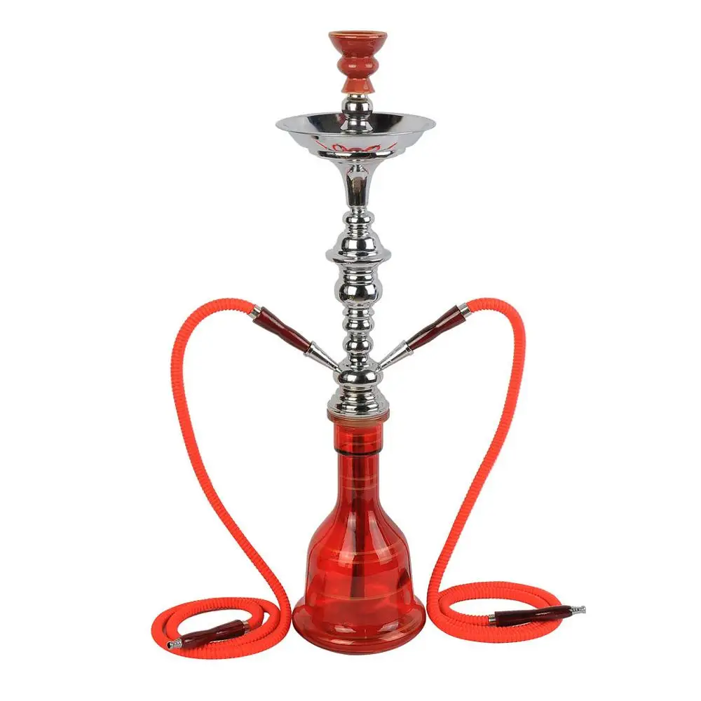 

Double Hoses Glass Hookah Set Nargile Shisha Hookah Travel Shisha Pipe Chicha Accessories