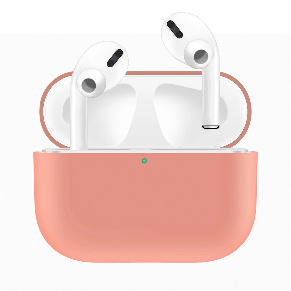 Силиконовый чехол для Apple New AirPods Pro защитный чехол Bluetooth беспроводной TWS покрытие для наушников для Air Pods Pro Аксессуары - Цвет: 21