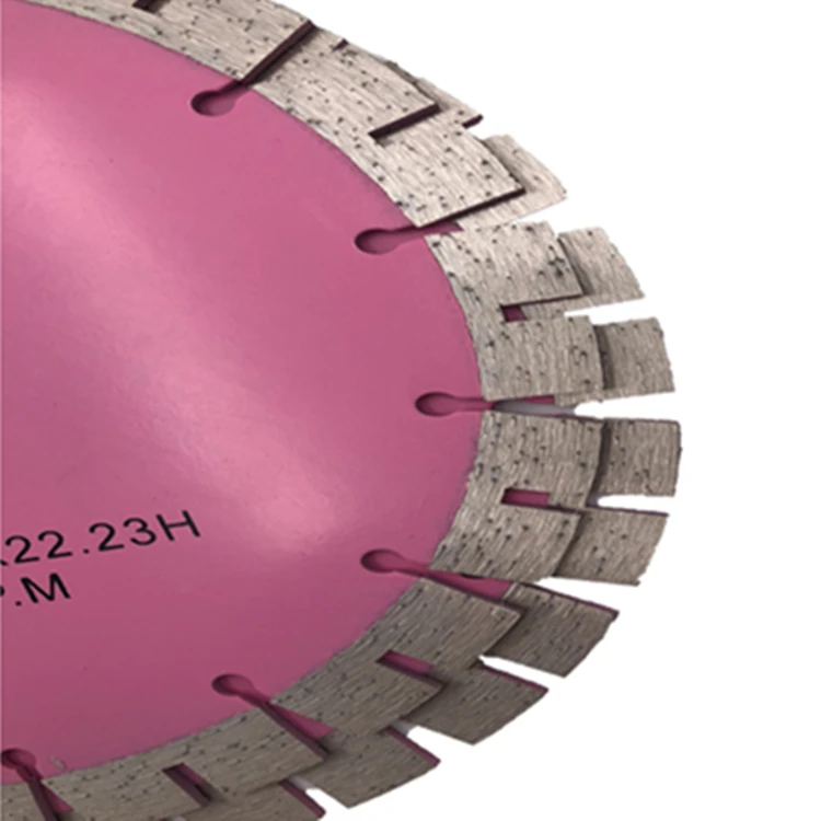 DB45 алмазный спеченный диск для резки стен 9 дюймов D230mm паз Сегментированная Алмазная Циркулярная Пила Лезвия для твердый камень 10 шт