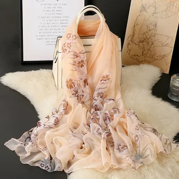

Women Autumn New Solid Colo Wraps Thin Long Scarf Tassel Casual Lady Winter Female White