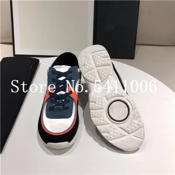 

2020 new women sneakers brand designer shoes woman casual shoes design lace up leather tenis trainers luxury shoes woman