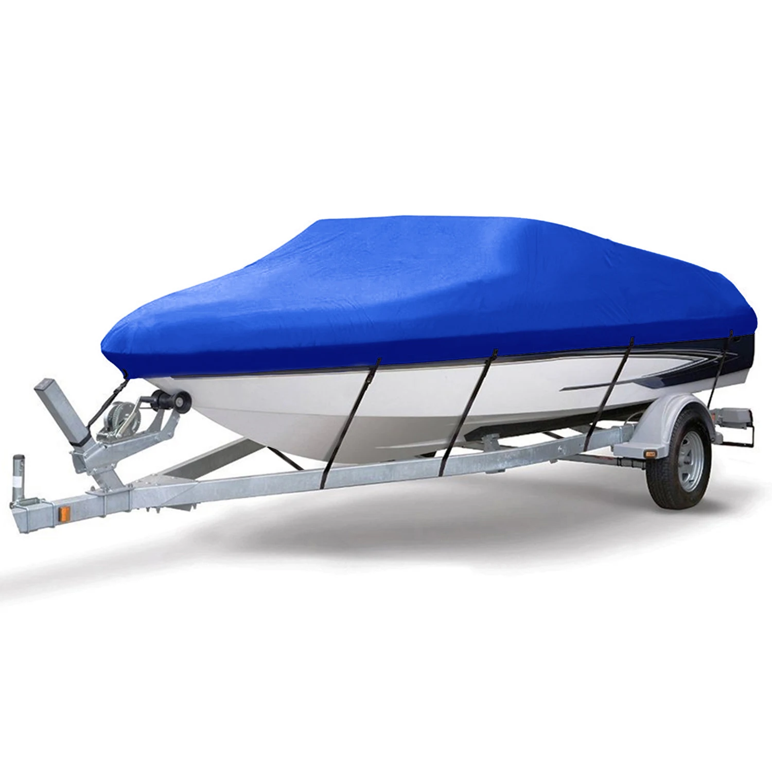 11-22ft Trailerable 210D Чехлы для лодок водонепроницаемый серый Солнцезащитный УФ-протектор сверхмощный катер для катания на лодке покрытие для рыбалки лыжный D45