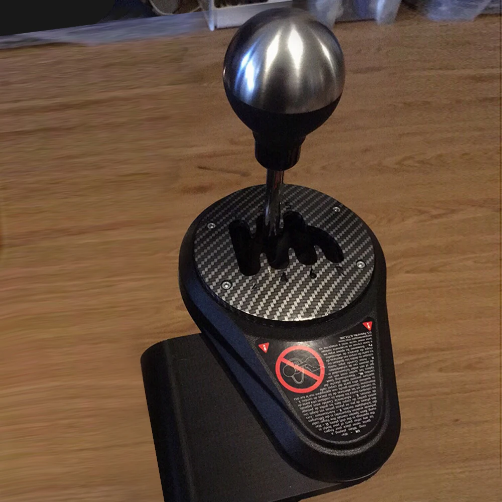 3D Printed Support for Thrustmaster TH8A: Left and Right Mount for Playseat Challenge Shifter image 6