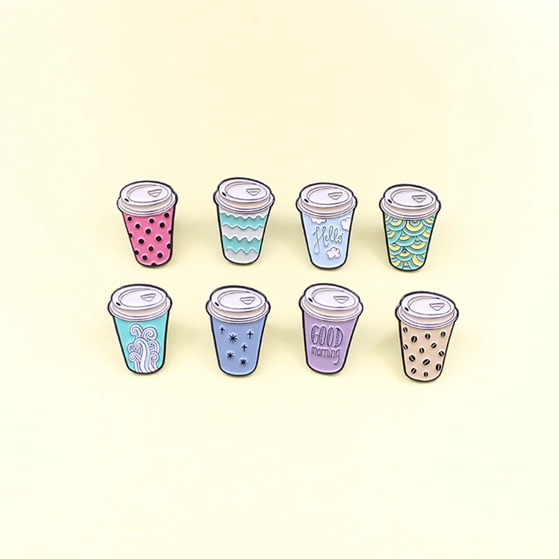 Korea Style Coffee Bean Paper Cup Drinks Tea Milk Delicate Pins Good Morning Hello Wave Point Decoration Brooches For Child Brooches Aliexpress Korea Style Coffee Bean Paper Cup Drinks Tea Milk Delicate Pins Good Morning Hello Wave Point Decoration Brooches For Child Brooches Aliexpress