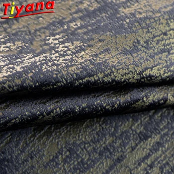 

Fashion Bronzing Crack Curtain Cloth for Living Room Modern Art Grey Blackout Curtains for Bedroom Superior Hotel #VT