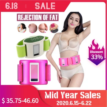 

Electric Vibrating Slimming Electric Waist Massager Vibrating Slimming Waist Belt Tummy Control Exerciser for Arms Legs