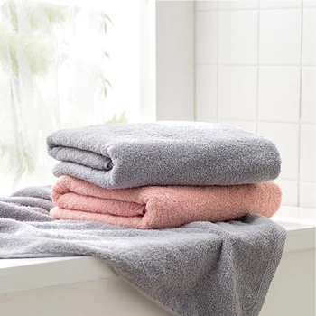 

J&J Towel 100% Cotton Strong Water Absorption Sport Bath Wash Soft Durable Skin-friendly Facecloth 33*70 CM For Bathroom