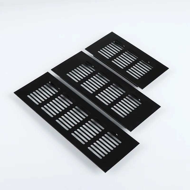 150mm Width Vents Perforated Sheet Aluminum Air Vent Ventilator Grille Cover Ventilation For Closet Shoe home Decor cover