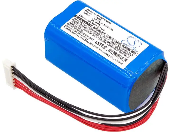 Cameron sino 5200 мА/ч, Батарея для SONY SRS-X30 XB3 XB30 ID659 Динамик Батарея