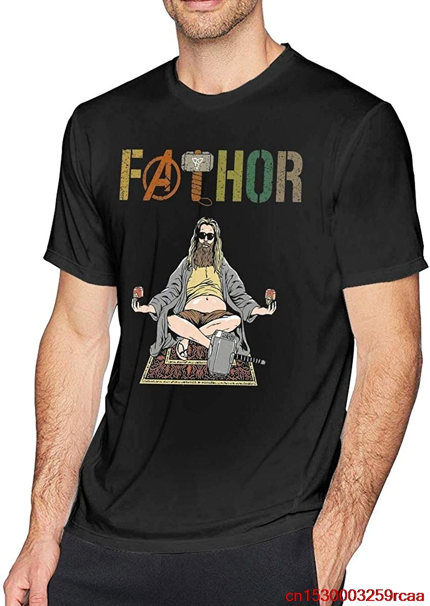 Жир FGHFG напиток пиво король Асгарда Винтаж смешной черный | Мужская одежда