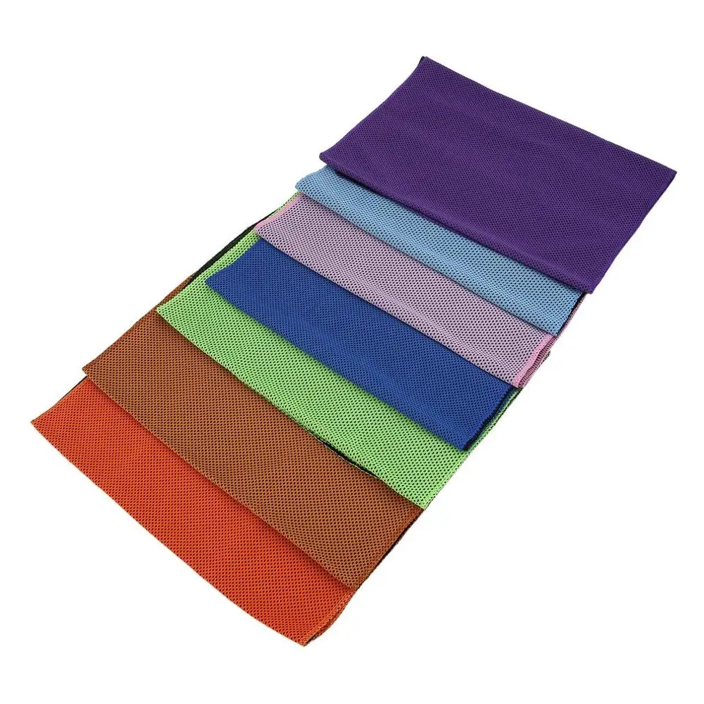 

1PCS Outdoor Fitness Climbing Yoga Exercise Rapid Cooling Sports Towel Microfiber Fabric Quick-Dry Physical cooling Ice Towels