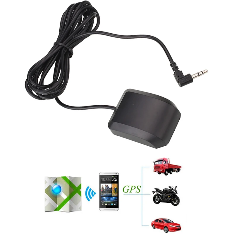  Vehemo 35mm Stecker Externe Antenne GPS Empfänger Modul Auto GPS Empfänger Antenne Externe GPS Ante