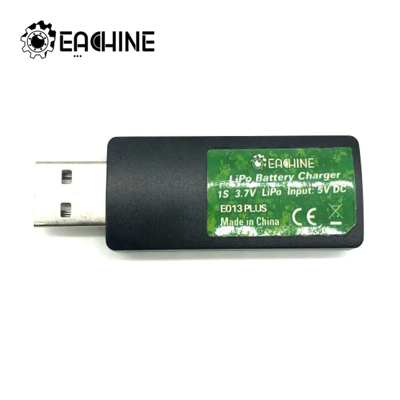 

Eachine E013 PLUS RC Drone Quadcopter Spare Parts 1S 3.7V LiPo Battery USB Charger