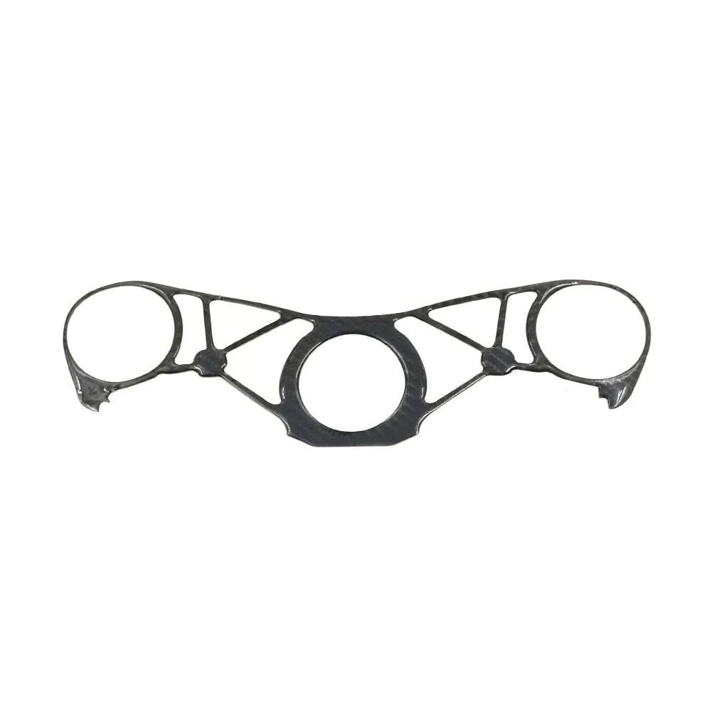 YZF-R1 YZF1000 2009-2011 углеродное волокно 3D тройное дерево Наклейка Pad Топ зажим верхняя передняя крышка наклейка протектор для Yamaha