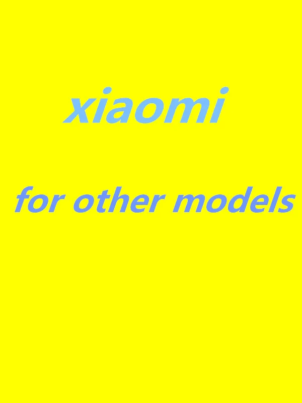 Для других моделей Xiaomi