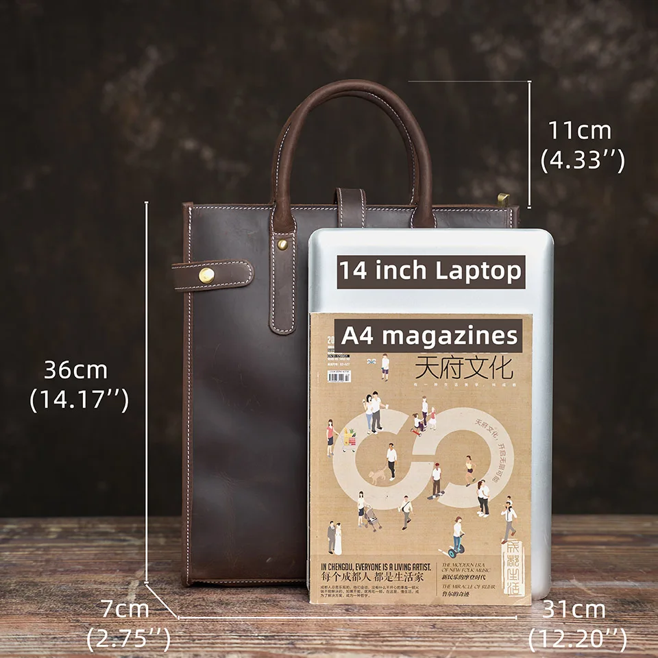 NUPUGOO-maletín Vintage para hombre, bolso informal de cuero genuino, bolso de mano de negocios, bolsos de hombro para trabajador de oficina para 13_voghion.com