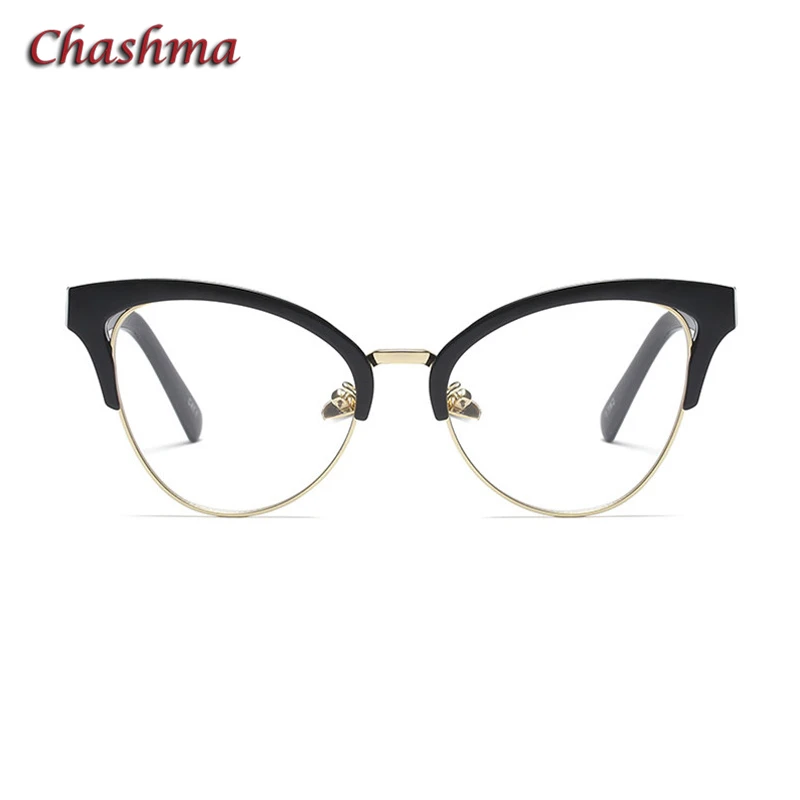 Chashma, прозрачные оптические очки, оправа для женщин, кошачий глаз, Spectalces, студенческие модные очки по рецепту