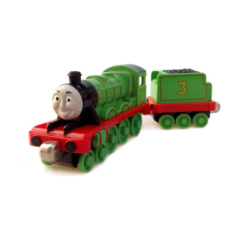 Томас и Друзья трек аксессуары электрический локомотив 1:43 Универсальный детский торт ко дню рождения украшение игрушка сувенир коробка для хранения - Цвет: Henry set