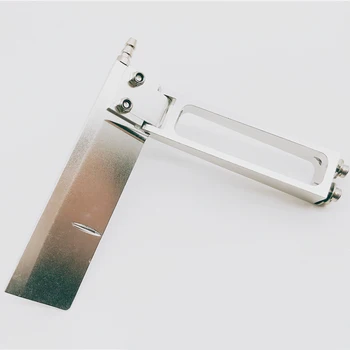 

1PC Metal Suction Rudder 80x95mm Steering Rudder Strut+Blade Kit Silver Racing Rudder for MONO1 MONO2 RC Boat Model Accessories